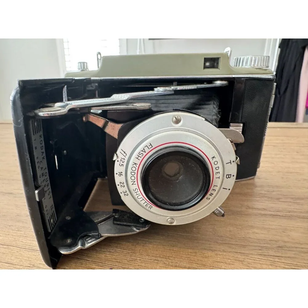Vintage 1950's Rare Kodak Tourist II Film Camera